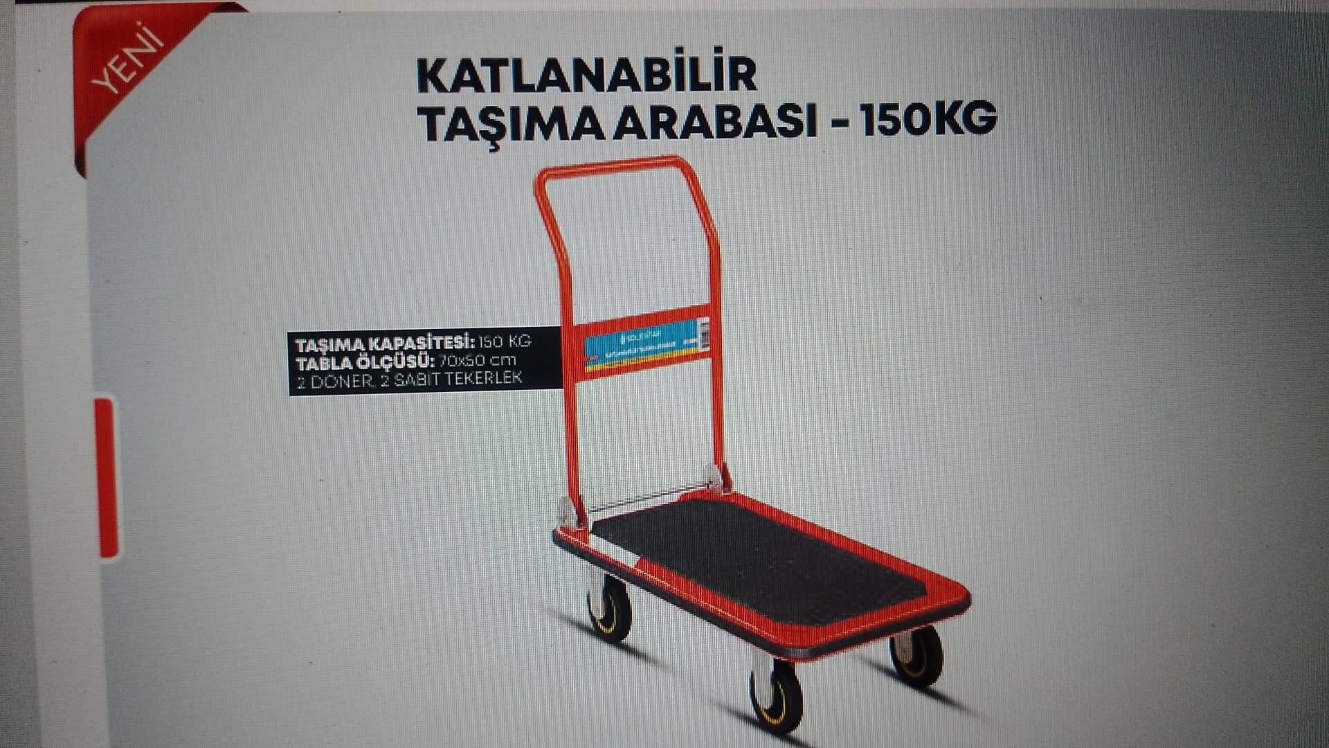 SOLESTAR KATLANABİLİR TAŞIMA ARABASI 150 KG