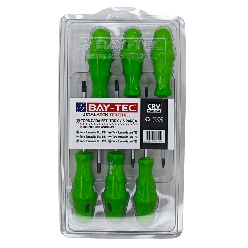 BAY-TEC TORNAViDA SETİ / 12 PARÇA