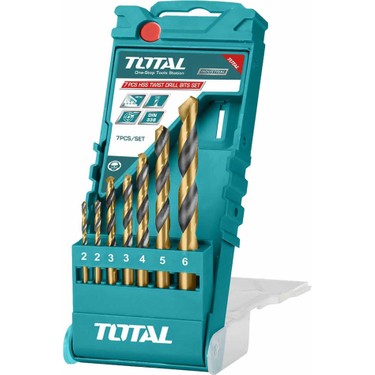 TOTAL 7 PARÇA HSS MATKAP UCU SETİ