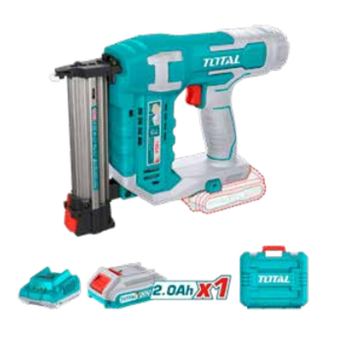 TOTAL Lİ-İON AKÜLÜ ÇİVİ TABANCASI 20V 2,0 AH F15-F...