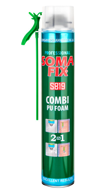 SOMAFİX COMBİ VALFLİ PU KÖPÜK - 2 İN 1 - 750ML 870...