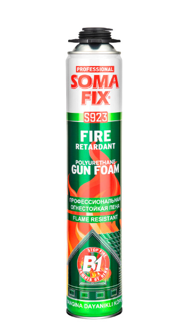 SOMAFİX YANGINA DAYANIKLI TABANCALI PU KÖPÜK -B1-...