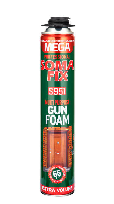 SOMAFİX TABANCALI PU KÖPÜK - MEGA 850ML 1000GR