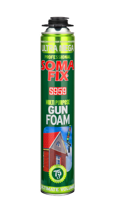 SOMAFİX TABANCALI PU KÖPÜK - ULTRA MEGA 870ML 1030...