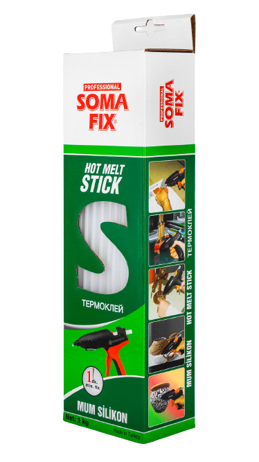SOMAFİX MUM SİLİKON 11,3MMX300MM KALIN KUTULU 1 KG