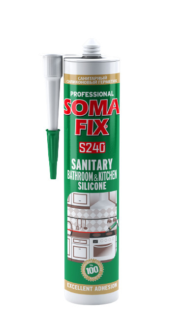 SOMAFİX BANYO VE MUTFAK SİLİKONU ŞEFFAF 280 ML 320...