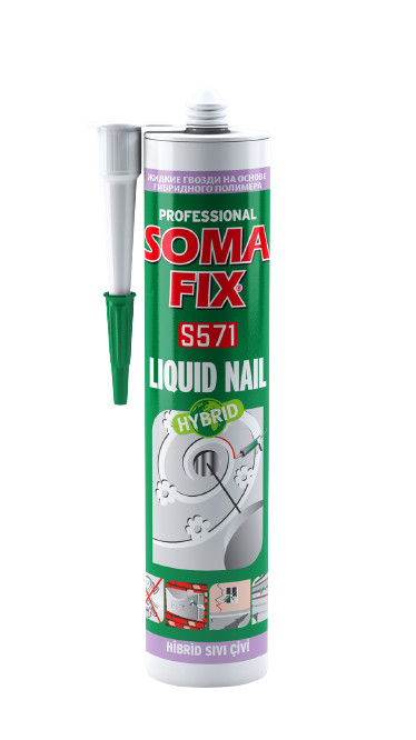 SOMAFİX HİBRİD SIVI ÇİVİ BEYAZ 300ML 500GR
