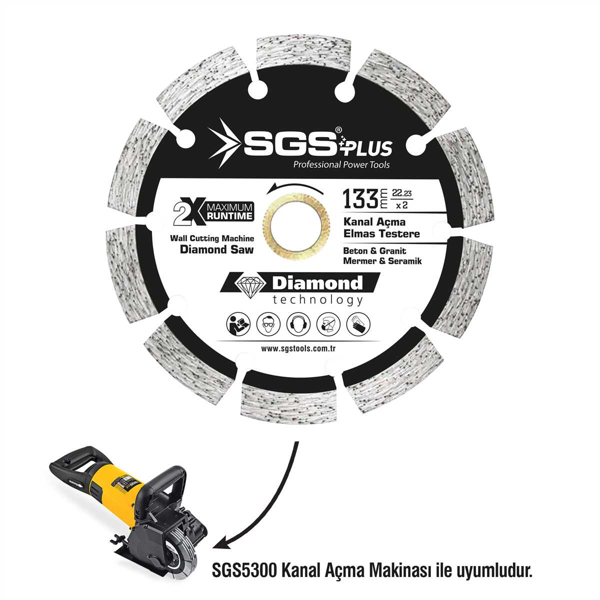 SGS ELMAS TESTERE / 133MM
