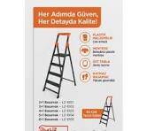 LİZ 2+1 BASAMAKALI  MERDİVEN 