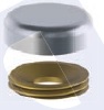 AYTUĞ 15 MM SAÇ VİDA KAPAĞI KROM