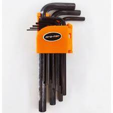 PRO-TEC ÇELİK ALYAN KISA 9 PARÇA SET