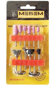 MEŞEM 12PARÇA GRAVÜR SET AŞIND.TAŞ.TEL FIRÇA.SET