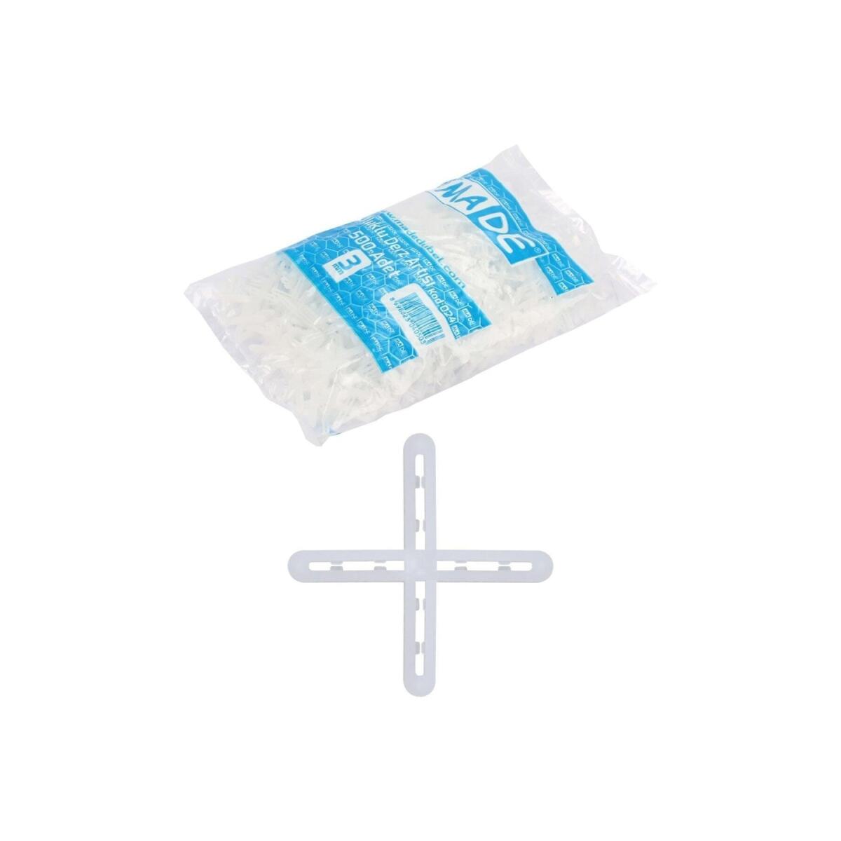 MADE OLUKLU DERZ ARTISI 3MMX30MM 500 ADET (PAKET)