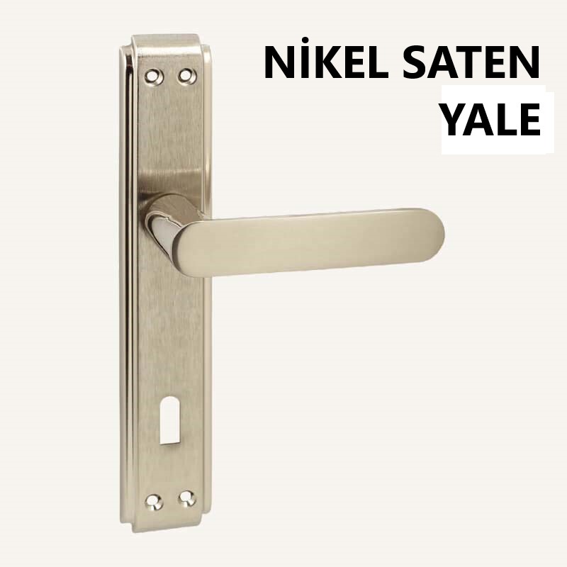 ALÜ. BARBAROS ANKA AYNALI NİKEL SATEN YALE KAPI KO...
