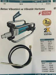 TRİCRAFT BETON VİBRATÖRÜ VE VİBRATÖR HORTUMU 1600W...