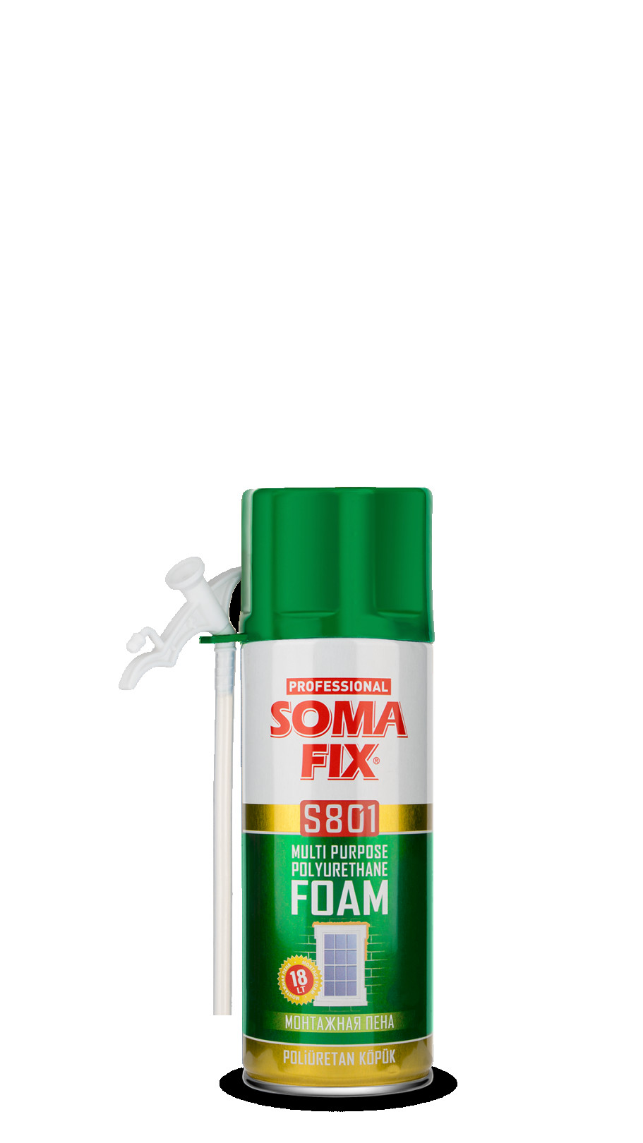 SOMAFİX POLİÜRETAN KÖPÜK 300ML 345GR