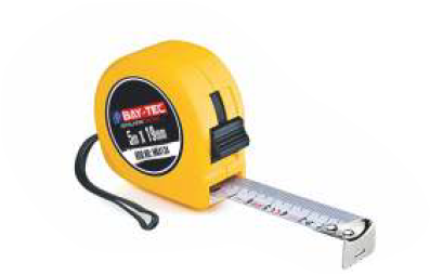 BAY-TEC ŞERİT METRE SARI 5 X 19 MM