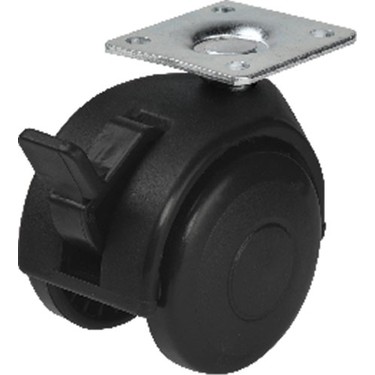 PLASTİK BÜYÜK TABLALI FRENLİ TEKER 30 KG