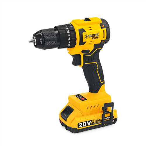 SGS DARBELİ MATKAP SETİ 20 VOLT (2.0Ah) (KÖMÜRSÜZ...