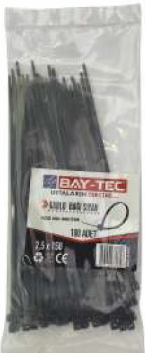 BAY-TEC CIRT KELEPÇE SİYAH 8X550