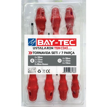 BAY-TEC TORNAViDA SETİ / 7 PARÇA