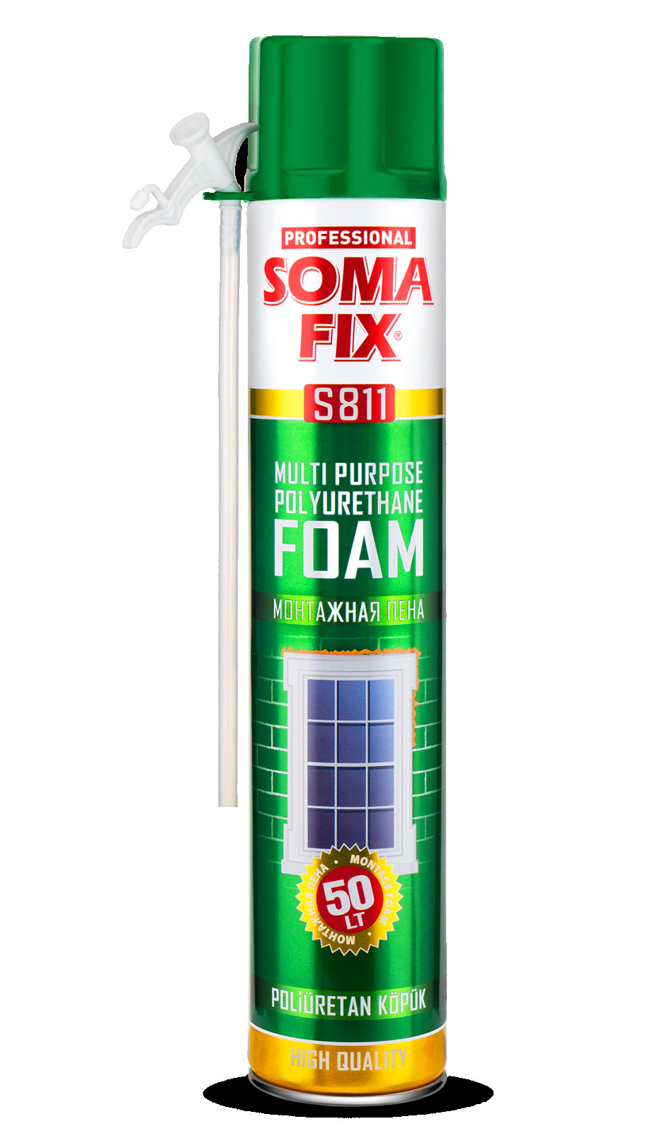 SOMAFİX POLİÜRETAN KÖPÜK 750 ML 850 GR