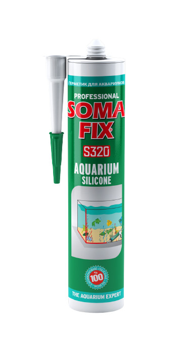 SOMAFİX AKVARYUM SİLİKONU ŞEFFAF 280 ML 320 GR