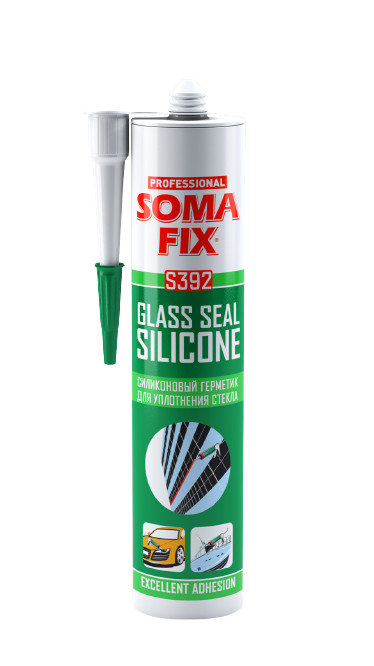 SOMAFİX CAM SIZDIRMAZLIK (OTO CAM) SİLİKONU SİYAH...