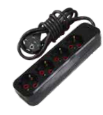 AY-KA 4 LÜ TOPRAKLI GRUP PRİZ STANDART 3X1MM2 3M.