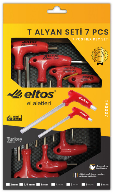 ELTOS T ALYAN SETİ 7 PCS.