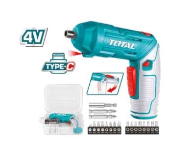TOTAL KATLANABİLİR ŞARJLI VİDALAMA 4V