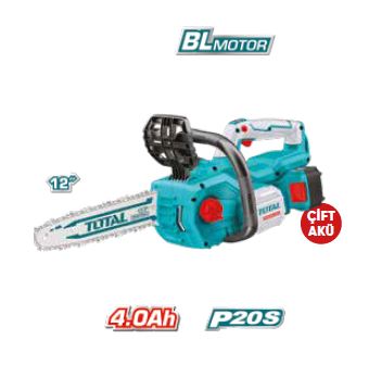 TOTAL Lİ-İON AKÜLÜ ZİNCİRLİ TESTERE 900W