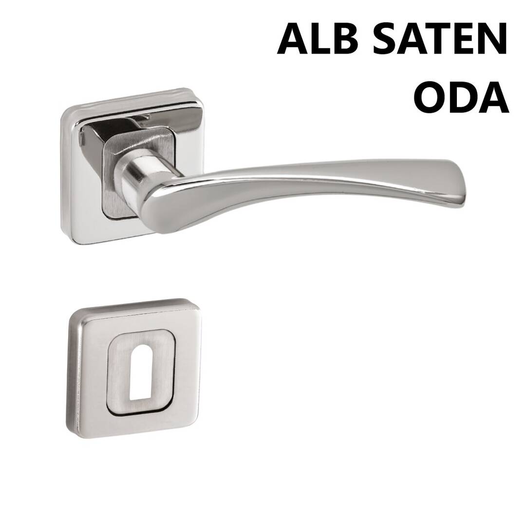 ALÜ. LERZAN  KARE ROZETLİ ALB. SATEN ODA
