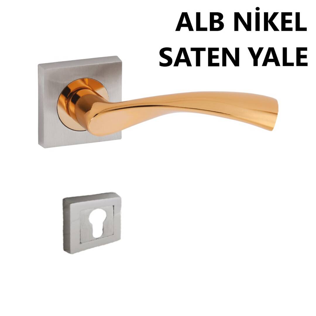 SOFUOĞLU ZAMAK LERZAN ANKA KARE ROZETLİ ALB. NİK....