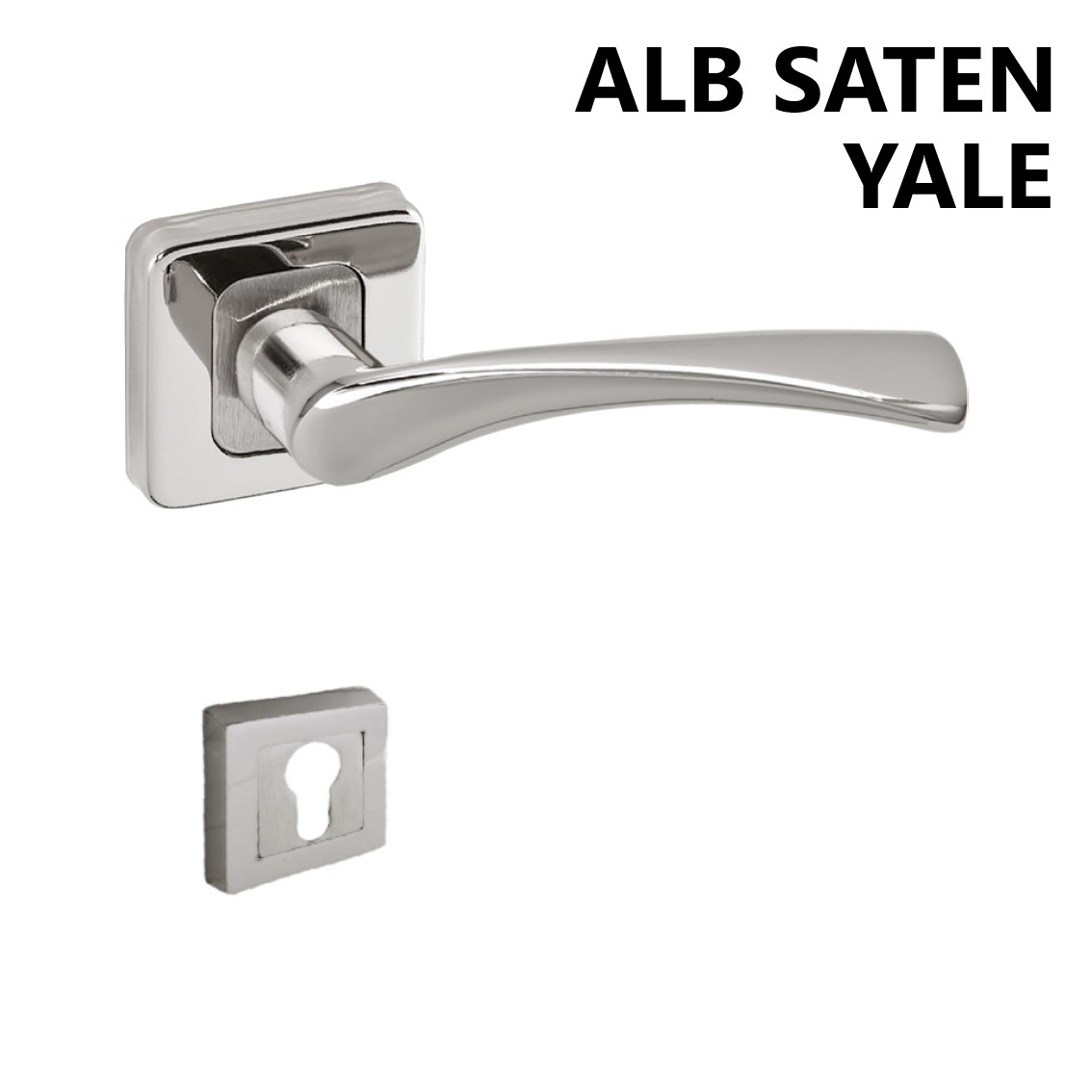 ALÜ. LERZAN  KARE ROZETLİ ALB. SATEN  YALE