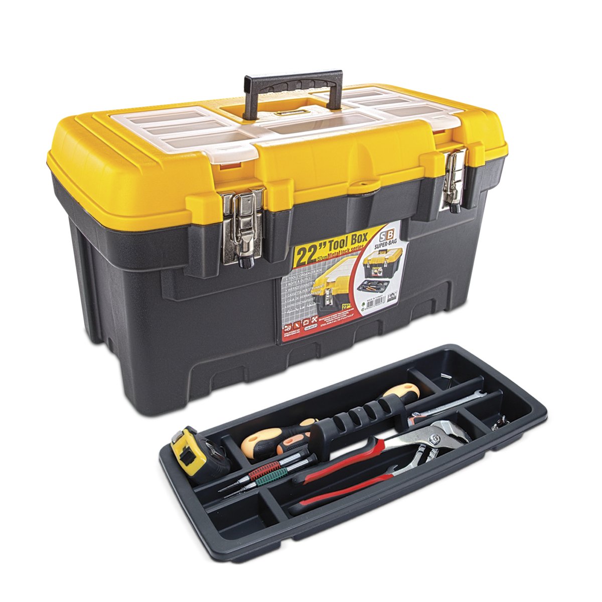 SUPER-BAG METAL KİLİTLİ TAKIM ÇANTASI 22 İNÇ
