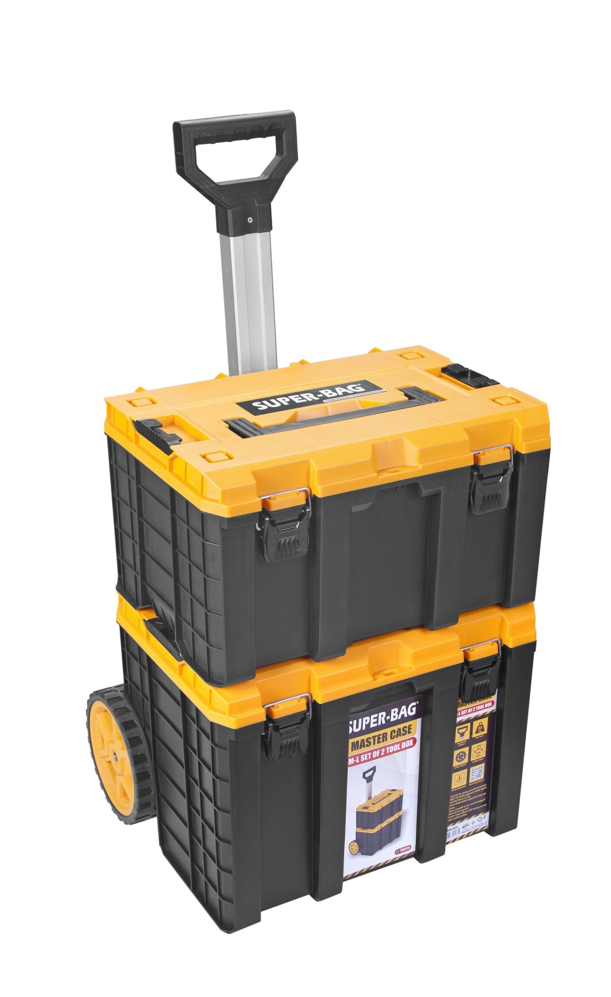SUPER-BAG L-M MASTER CASE TAKIM ÇANTASI 2 Lİ SET