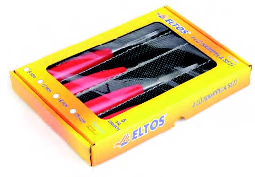 ELTOS ISKARPELA SETİ 4 PARÇA