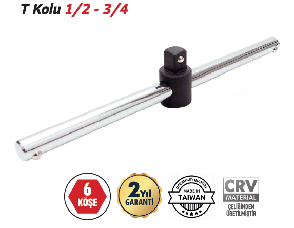 TRİCRAFT T KOLU 3/4- 450 MM
