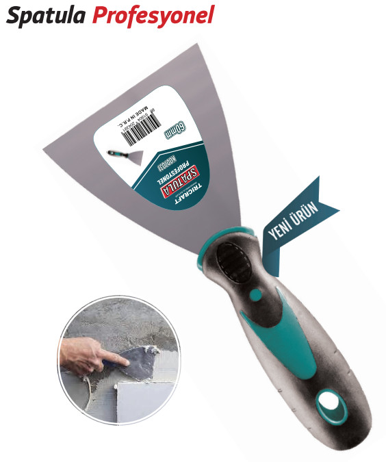 TRİCRAFT SPATULA PROFESYONEL 60 MM