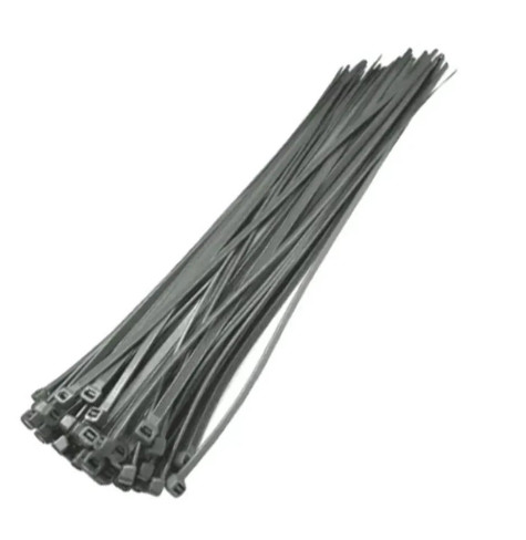 MEŞEM CIRT KELEPÇE SİYAH 3,6X370 MM (100 ADET/ PK)
