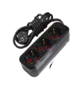 AY-KA 3 LÜ TOPRAKLI GRUP PRİZ STANDART 3X1MM2 1M.