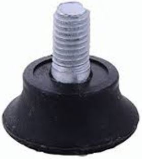 AYTUĞ PLASTİK KÜÇÜK BİNGO AYAK M6 SİYAH SACSIZ