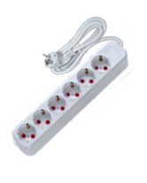 AY-KA 6 LI TOPRAKLI GRUP PRİZ STANDART 3X1MM2 7M.