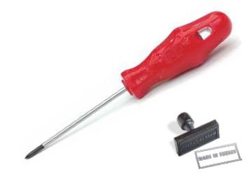 BAY-TEC TEKLİ TORNAVİDA DÜZ / KLEMENS 3x80 MM