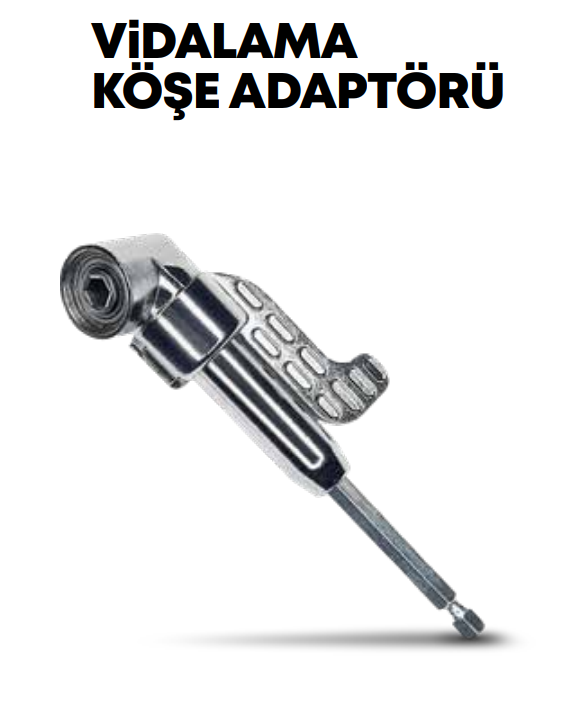 SOLESTAR VİDALAMA KÖŞE ADAPTÖRÜ