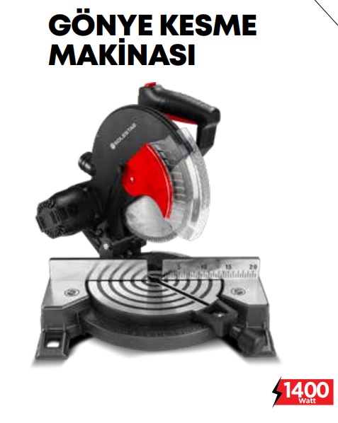 SOLESTAR GÖNYE KESME MAKİNASI 1600 W