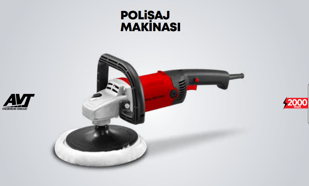 SOLESTAR POLİSAJ MAKİNESİ 2000 W