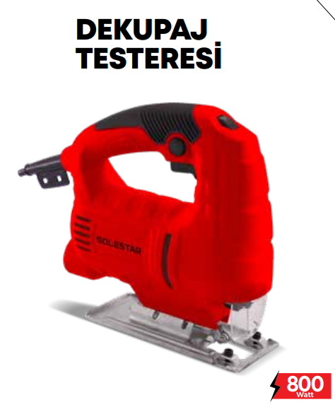 SOLESTAR DEKUPAJ MAKİNESİ 1200 W