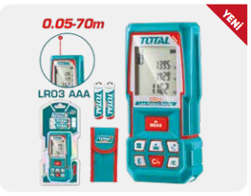 TOTAL LAZER METRE 0,05-70 MT